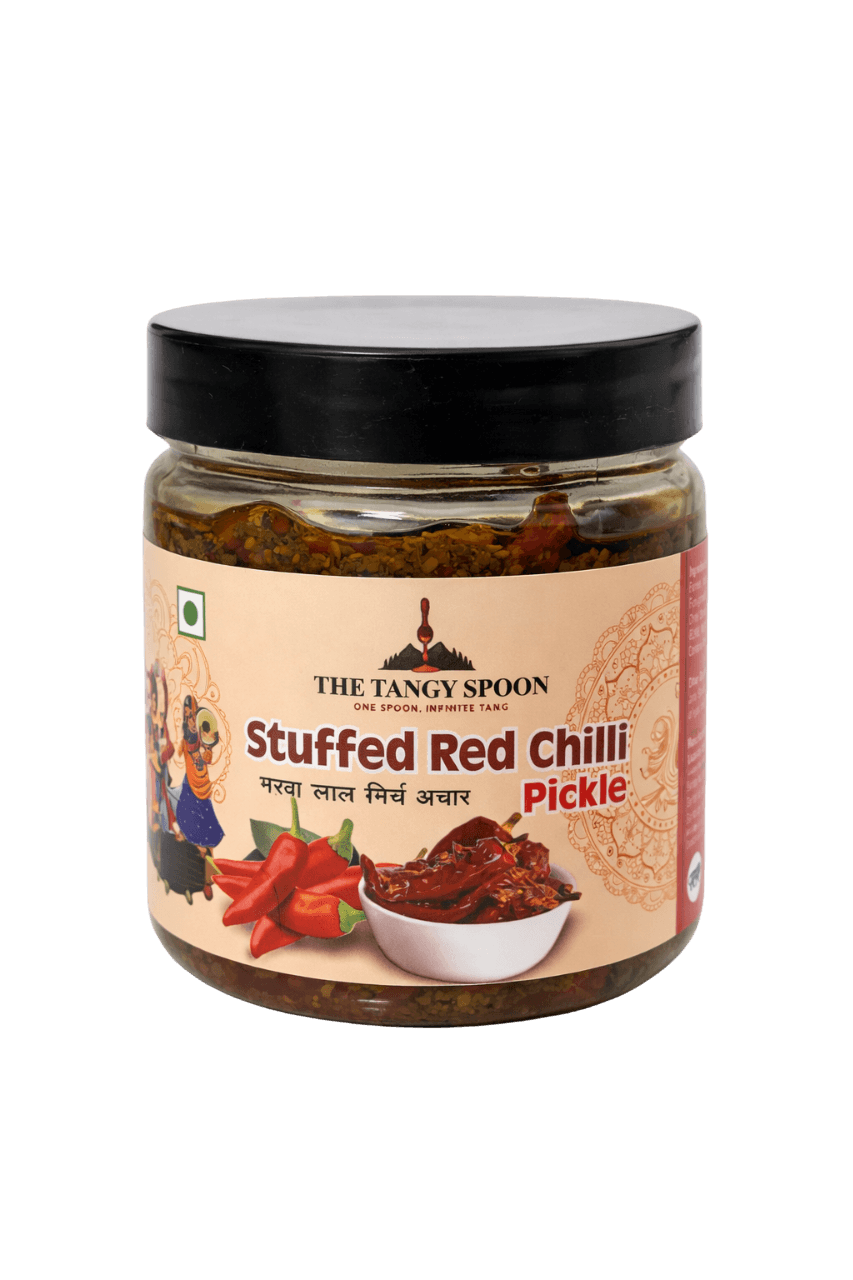 Stuffed Red Chilli Pickle